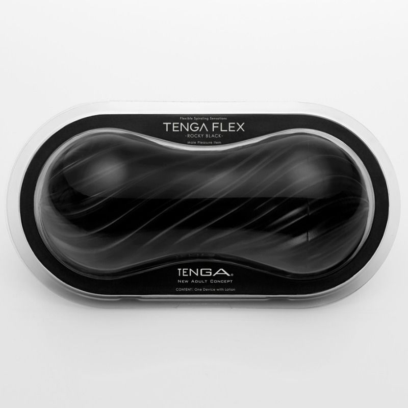 TENGA MASTUBADOR MASCULINO FLEX PRETO