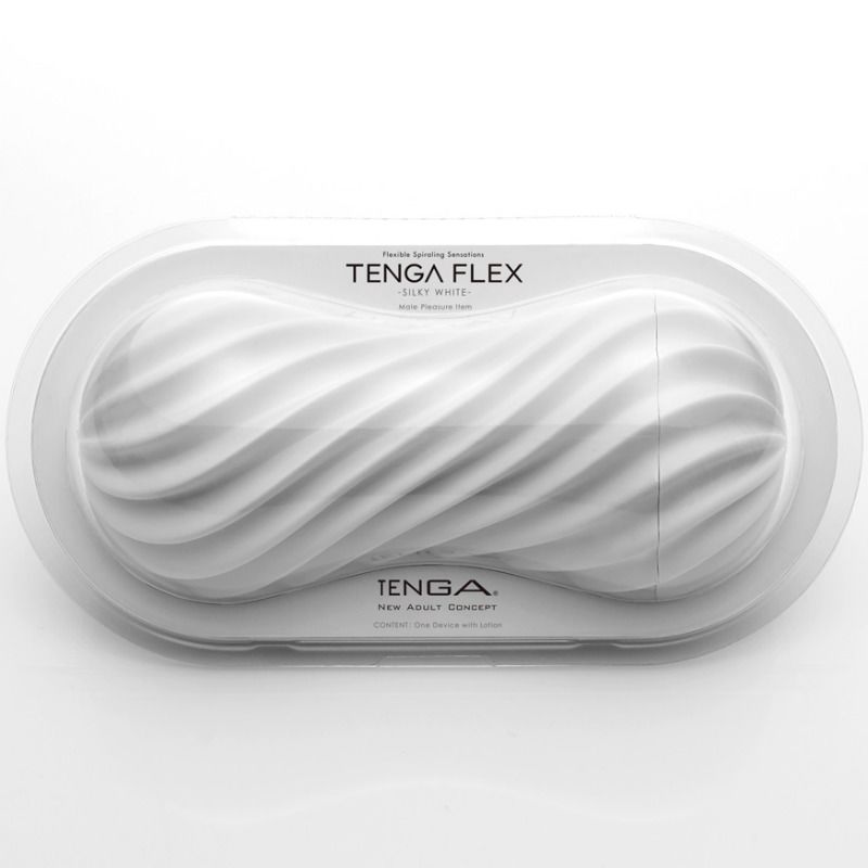 TENGA MASTUBADOR MASCULINO FLEX WHITE