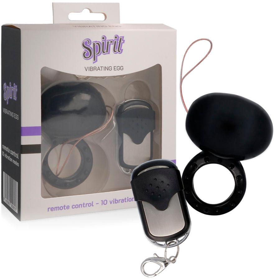 SPIRIT VIBRADOR DE CONTROLE REMOTO ANEL GALO PRETO