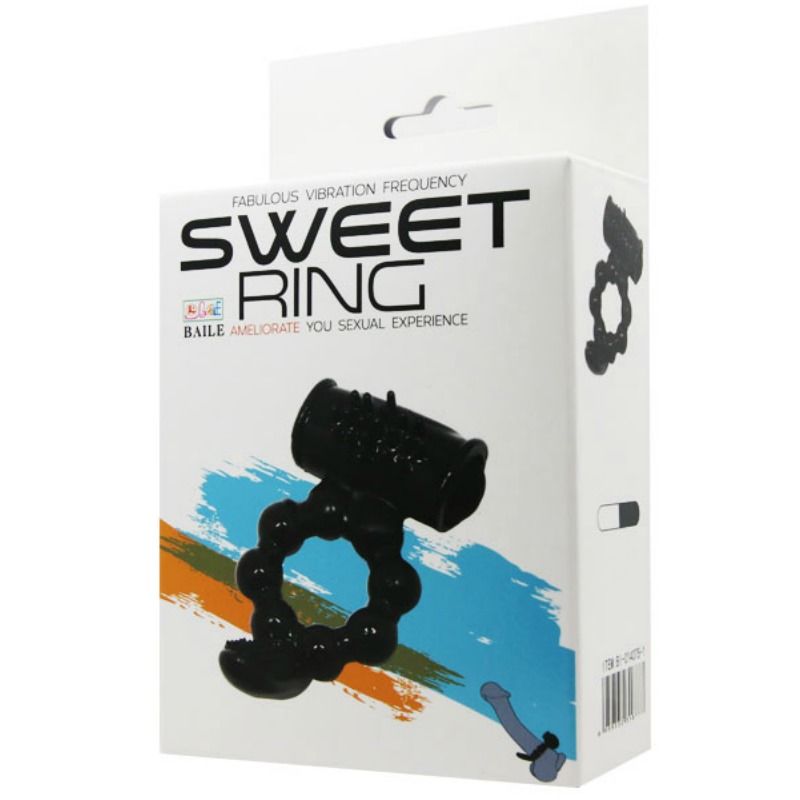 BAILE ANEL SWEET RING COM ESTIMULADOR DUPLO