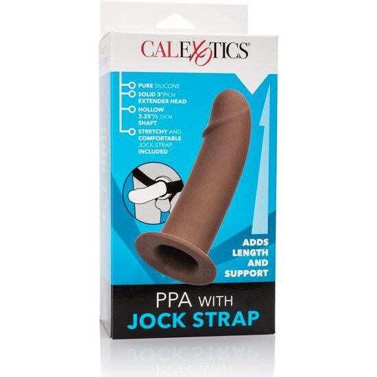 CALIFORNIA EXOTICS PPA COM JOCK STRAP MARROM