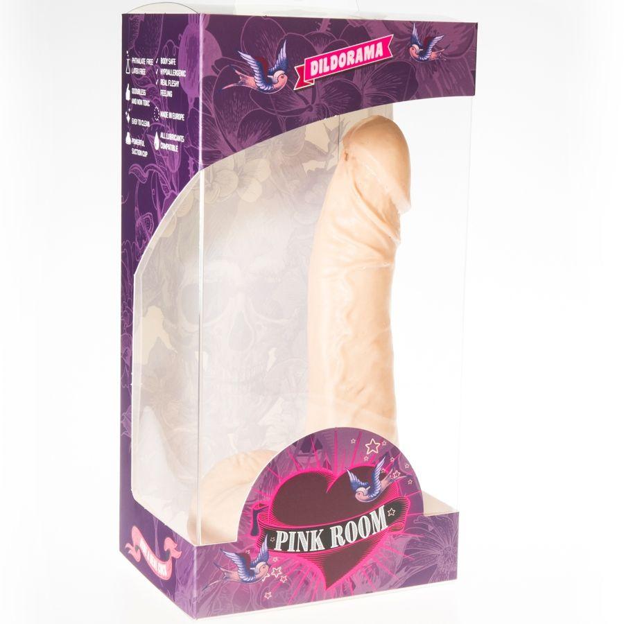 PINK ROOM EBAN DILDO FLESH REALiSTICO 19 CM