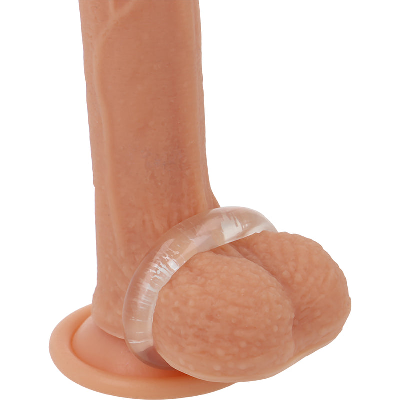 POWERING ANEL PARA PeNIS SUPER FLEXiVEL E RESISTENTE 38CM PR04 TRANSPARENTE