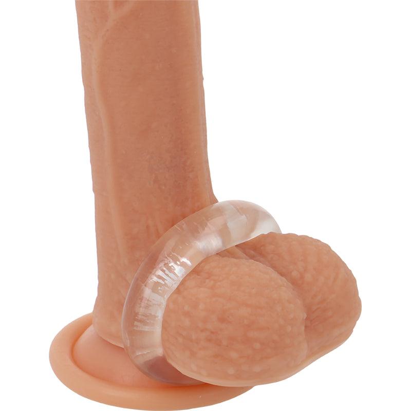 POWERING ANEL PARA PeNIS SUPER FLEXiVEL E RESISTENTE 48CM PR05 TRANSPARENTE