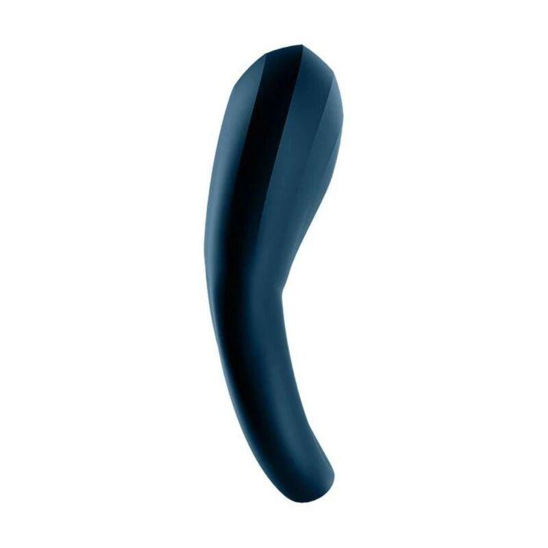 SATISFYER APLICATIVO VIBRADOR DE ANEL EPIC DUO AZUL