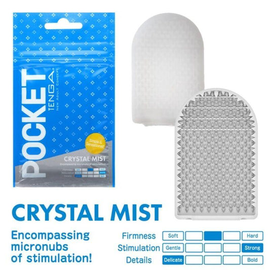 TENGA MASTURBADOR DE BOLSO CRYSTAL MIST