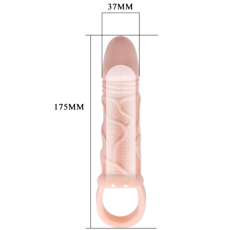 BAILE BAINHA EXTENSORA DE PeNIS COM ALA PARA TESTiCULOS 135 CM