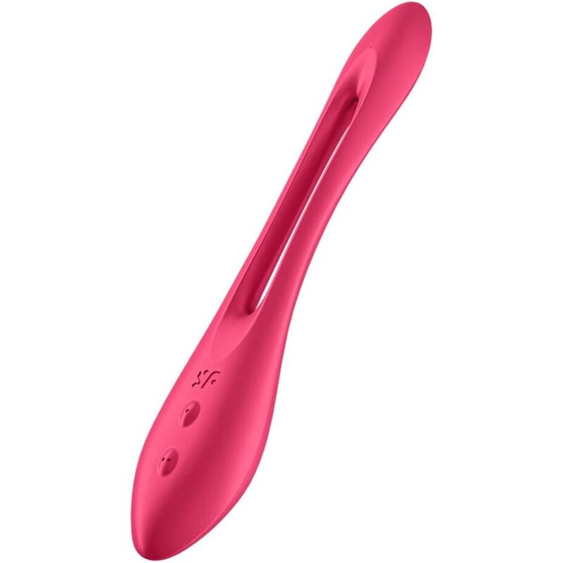 SATISFYER MULTI VIBRADOR ELASTIC JOY VERMELHO