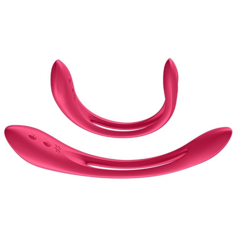 SATISFYER MULTI VIBRADOR ELASTIC JOY VERMELHO