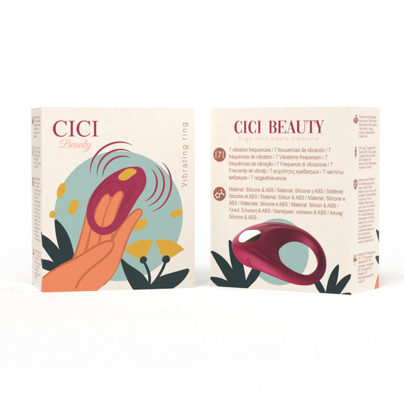 CICI BEAUTY ANEL VIBRANTE DE SILICONE PREMIUM