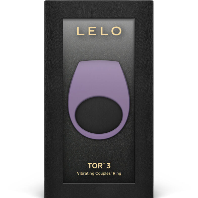 LELO TOR 3 ANILLO VIBRADOR NEGRO