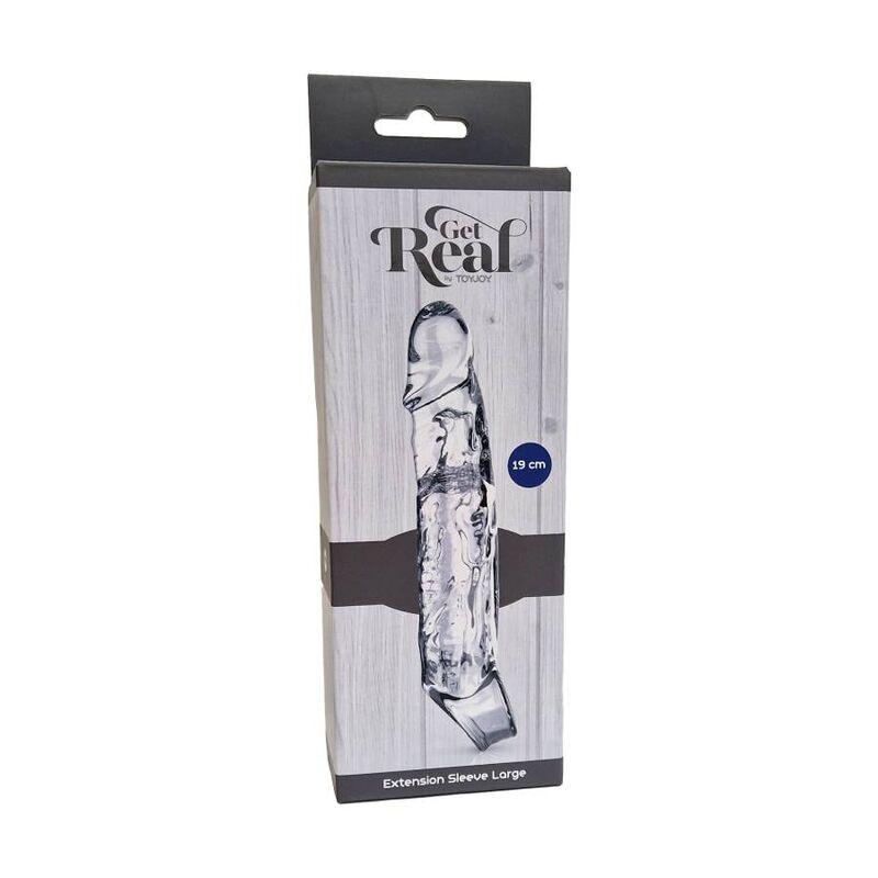 GET REAL EXTENSO LONGA 19 CM TRANSPARENTE