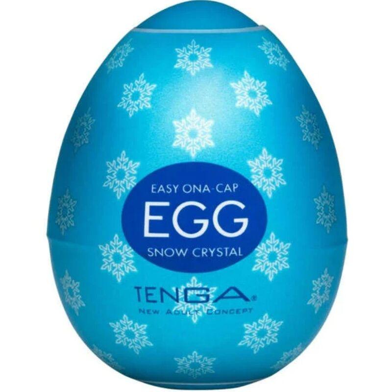 TENGA OVO MASTURBADOR DE CRISTAL DE NEVE