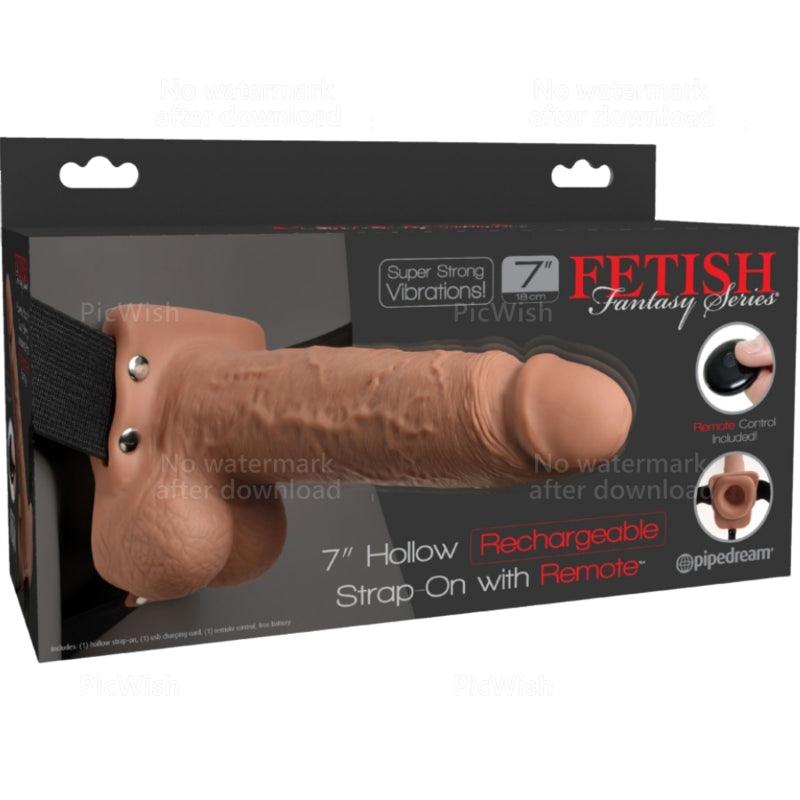 FETISH FANTASY SERIES ARNeS AJUSTVEL PeNIS REALISTA COM BOLAS RECARREGVEIS E VIBRADOR 178 CM