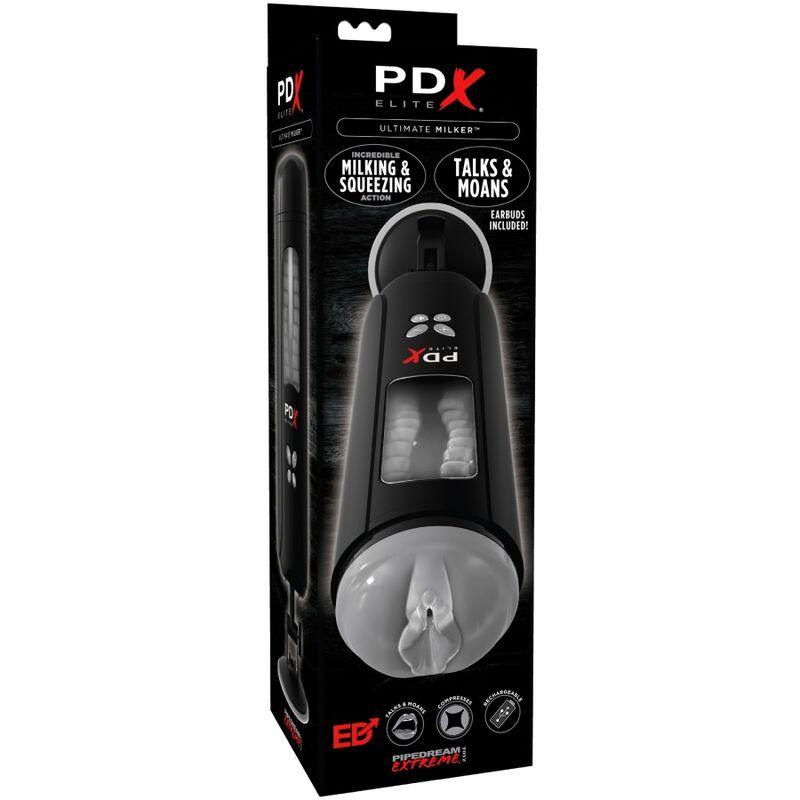 PDX ELITE STROKER ULTIMATE MILKER COM VOZ