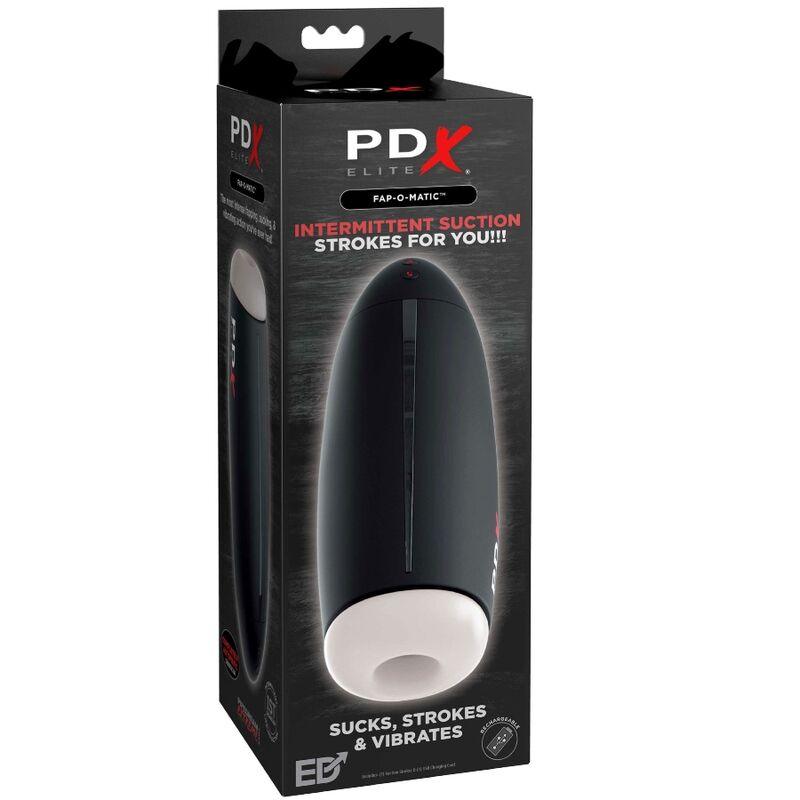 PDX ELITE STROKER FAP O MATIC SUCO E VIBRADOR