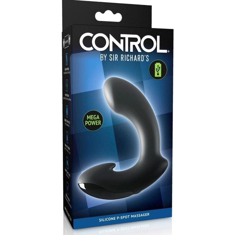 SIR RICHARDS MASSAGEADOR DE PRoSTATA P POINT DE SILICONE PRETO