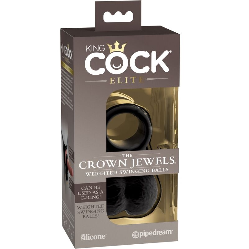 KING COCK ELITE ANEL COM SILICONE DE TESTiCULO