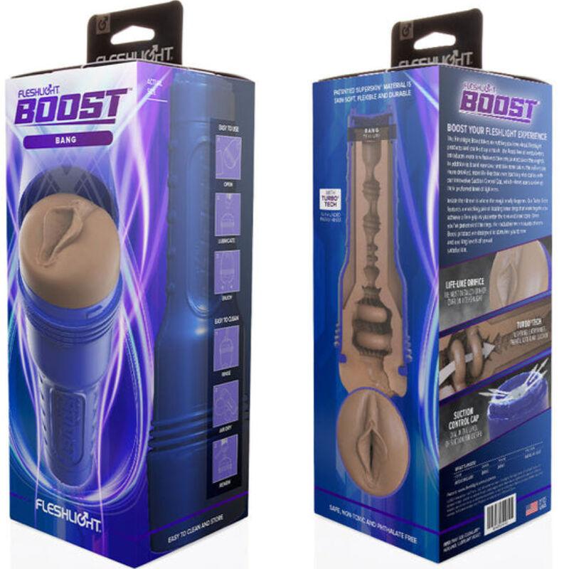 FLESHLIGHT BOOST VAGINA BANG MD FLESH MASTURBADOR RP