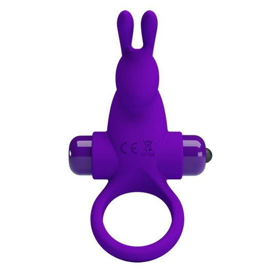 PRETTY LOVE ANEL VIBRADOR I COELHO PARA PeNIS ROXO