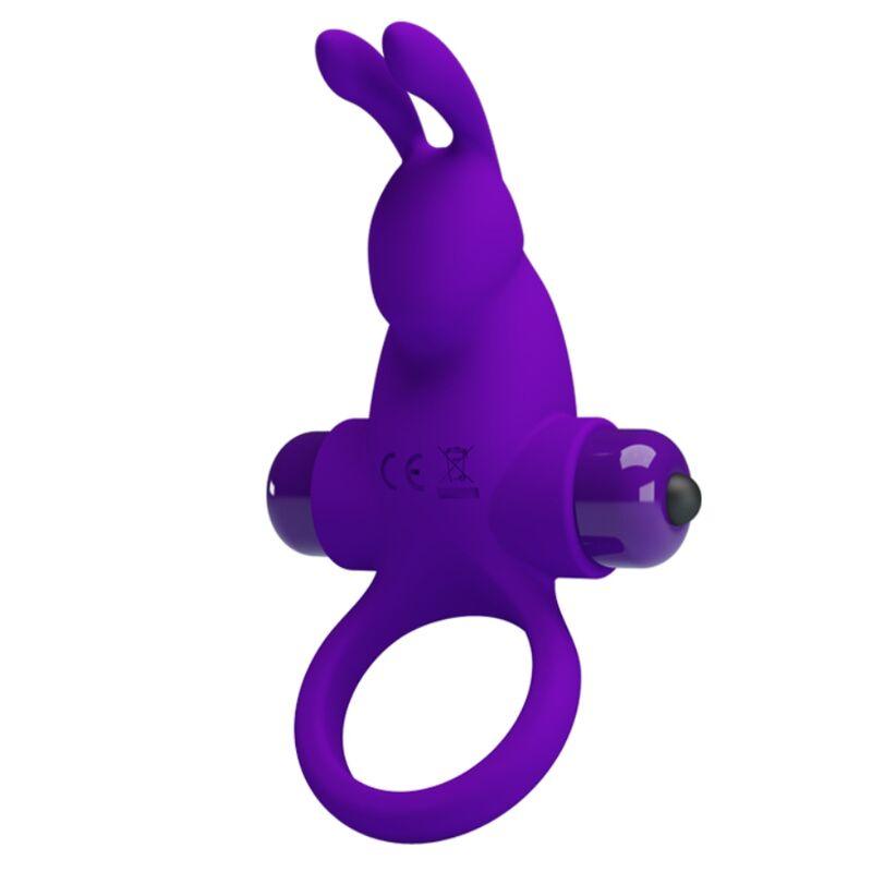 PRETTY LOVE ANEL VIBRADOR I COELHO PARA PeNIS ROXO