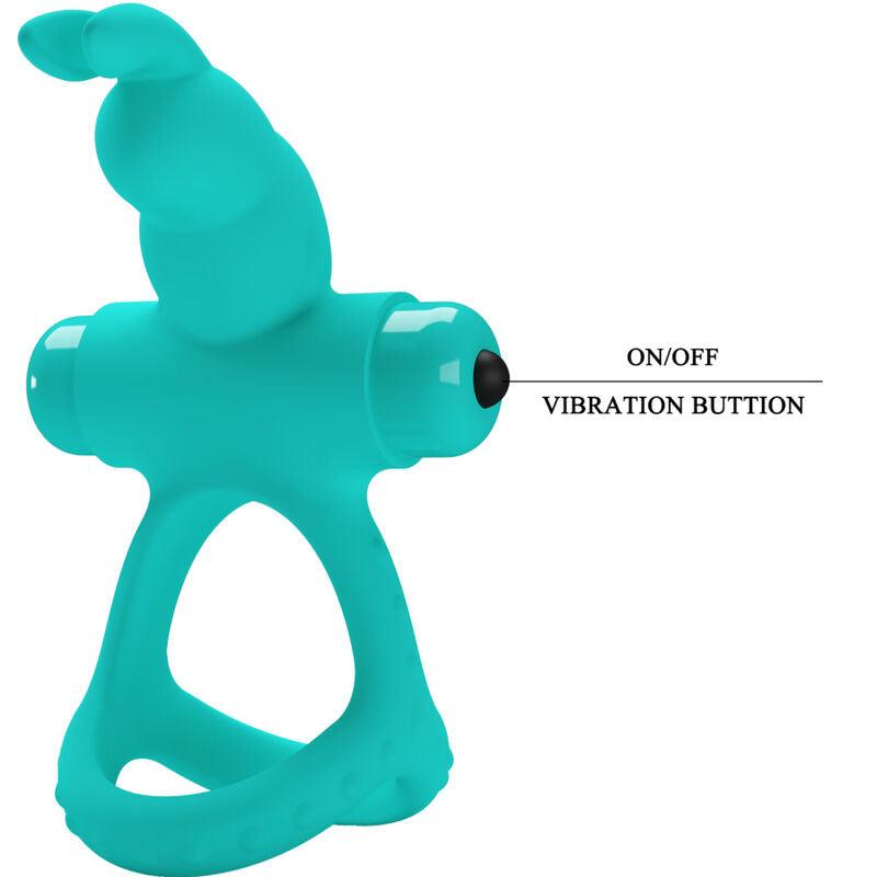 PRETTY LOVE ANEL VIBRADOR FIGGY GREEN COELHO