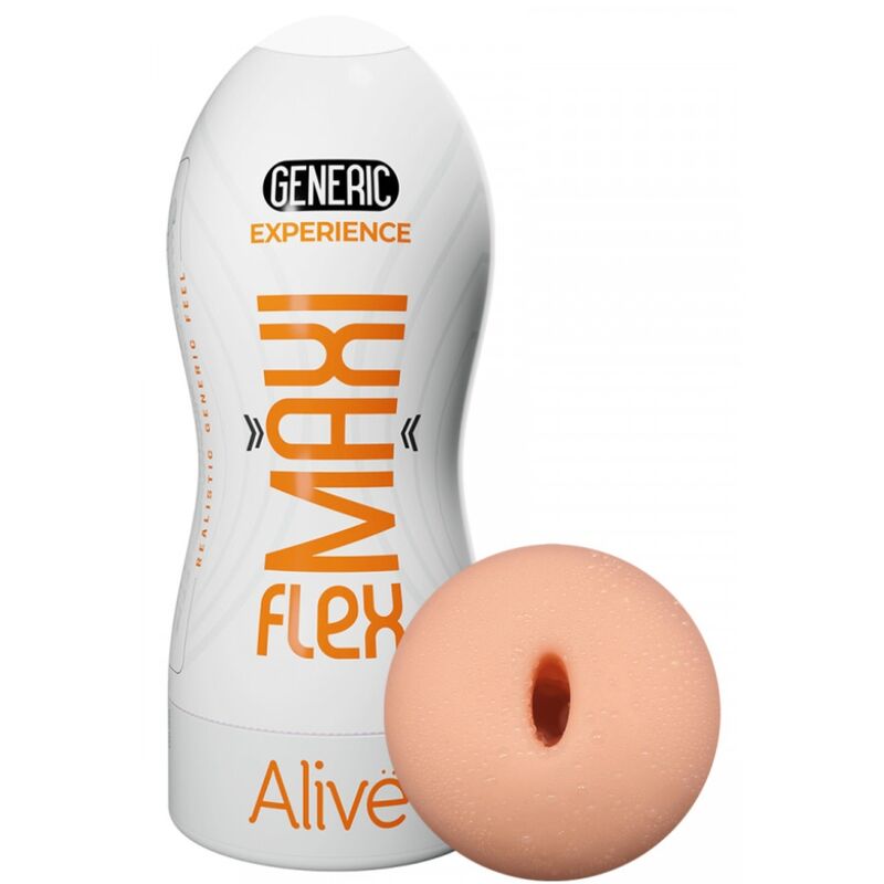 ALIVE MAXI FLEX MASTURBADOR MASCULINO GENeRICO TAMANHO L