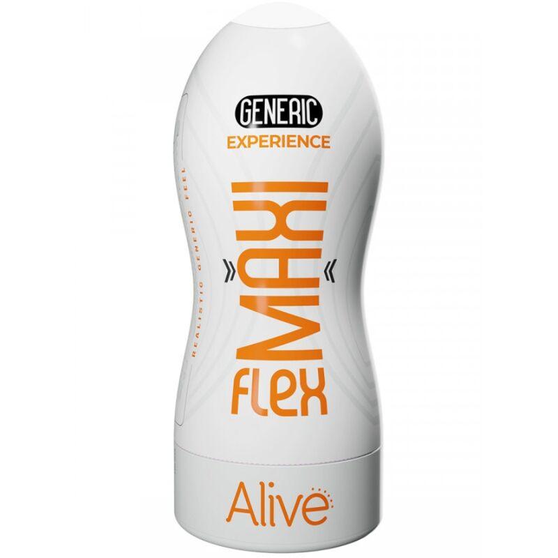 ALIVE MAXI FLEX MASTURBADOR MASCULINO GENeRICO TAMANHO L