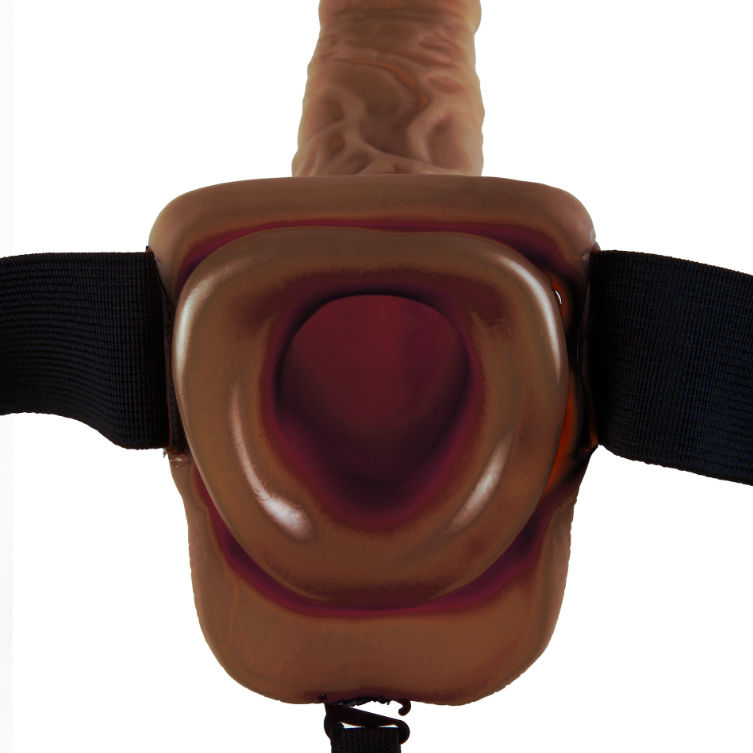 FETISH FANTASY SERIES 9 STRAP ON OCO COM BOLAS 229CM CASTANHO