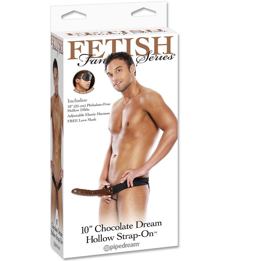 FETISH FANTASY SERIES CHOCOLATE DREAM OCO STRAP ON