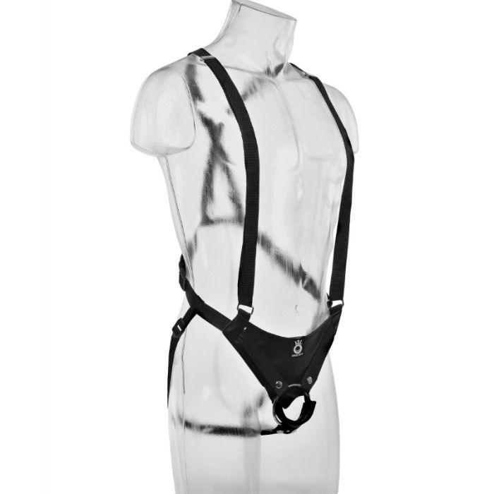 KING COCK 255 CM HOLLOW STRAP ON SUSPENDER SYSTEM CARNE