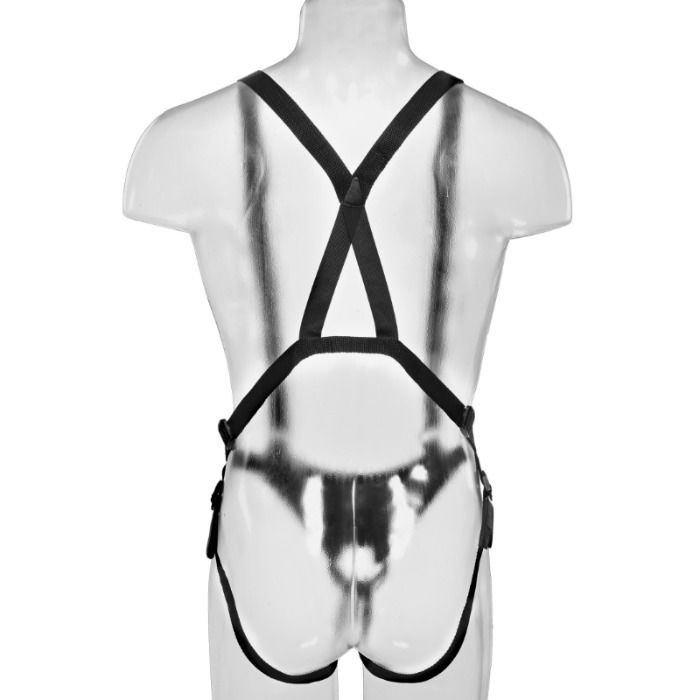 KING COCK 255 CM HOLLOW STRAP ON SUSPENDER SYSTEM CARNE