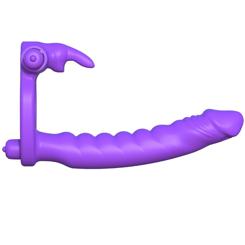 FANTASY C RINGZ SILICONE DOUBLE VIBRATOR COELHO