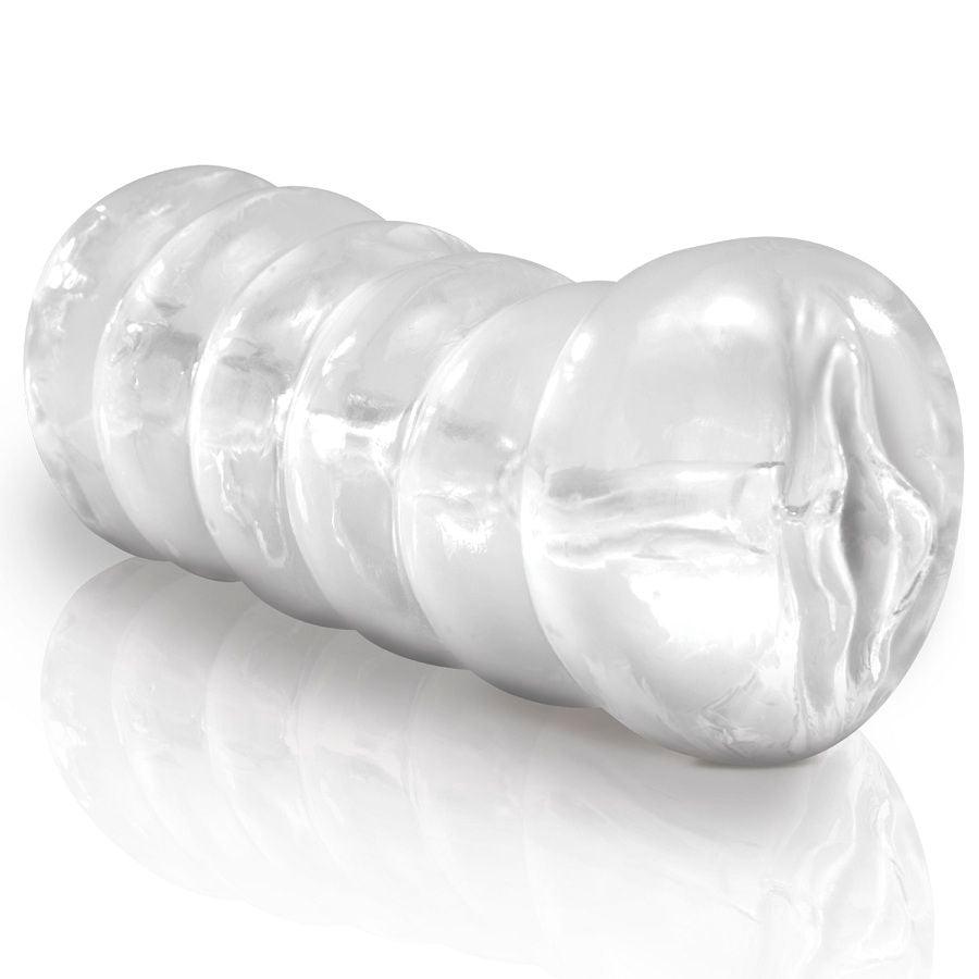 EXTREME TOYZ MASTURBADOR DE VAGINA TRANSPARENTE