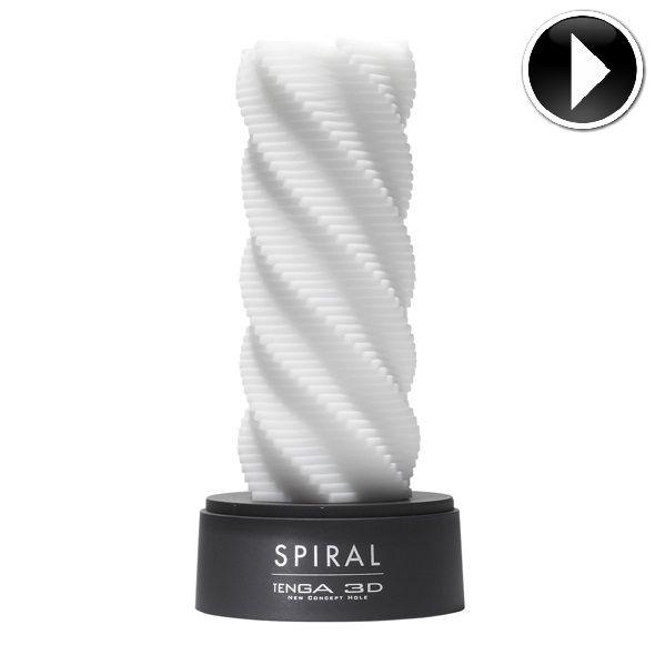 TENGA eXTASE ESCULPIDO EM ESPIRAL 3D