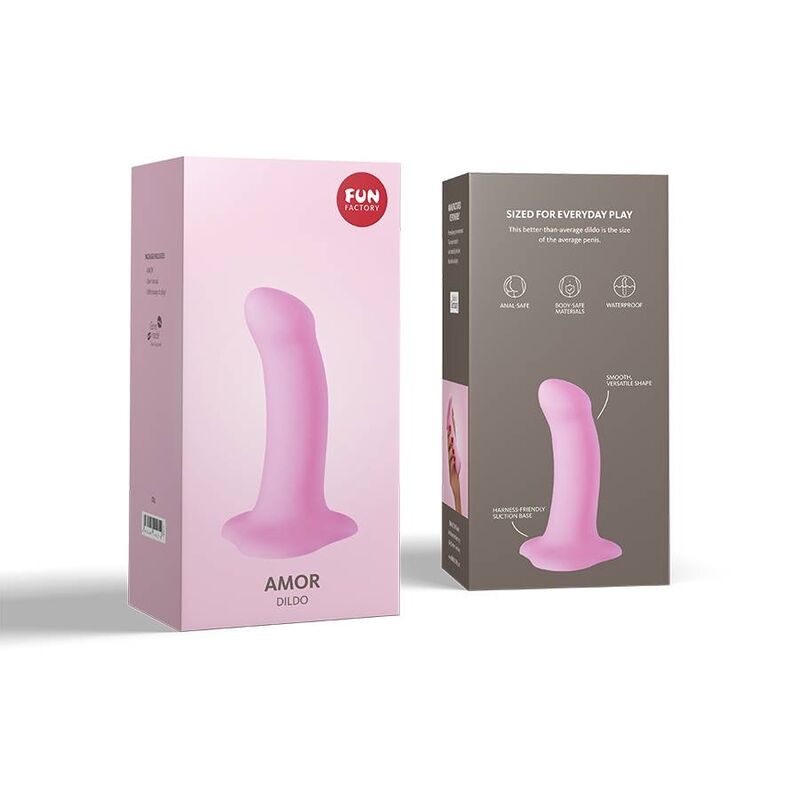 FUN FACTORY AMOR DILDO CANDY ROSE