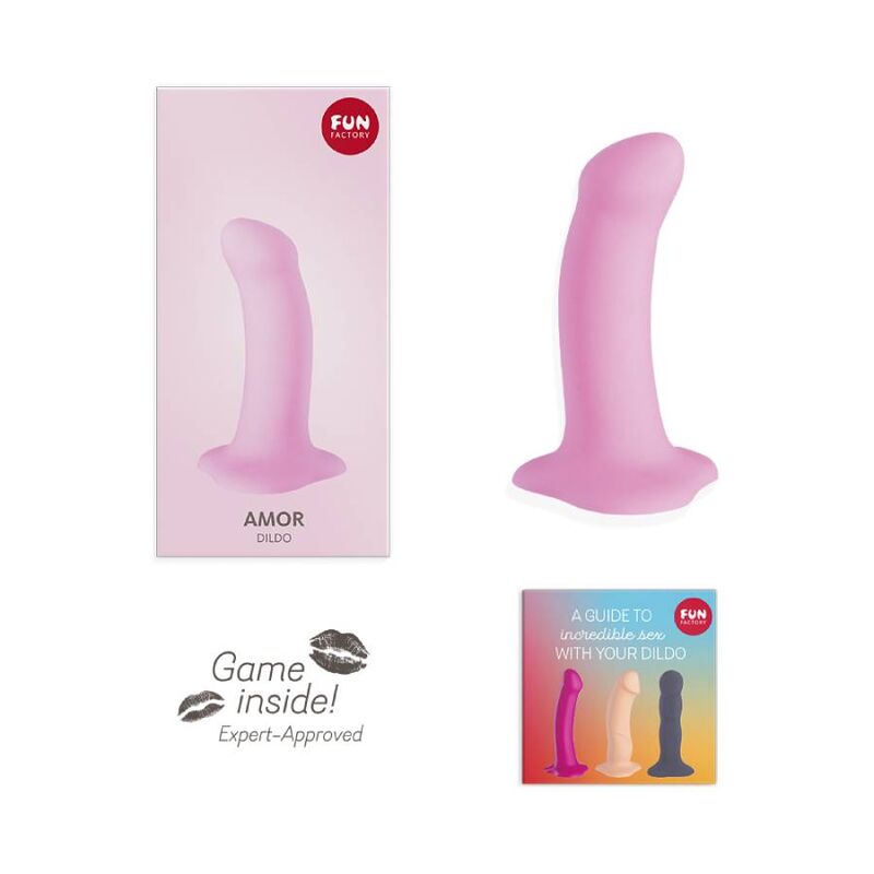 FUN FACTORY AMOR DILDO CANDY ROSE