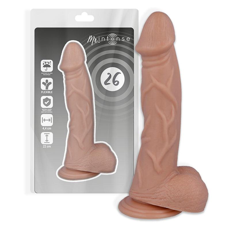 MR INTENSE 26 REALISTIC PENIS 22CM O 44 CM