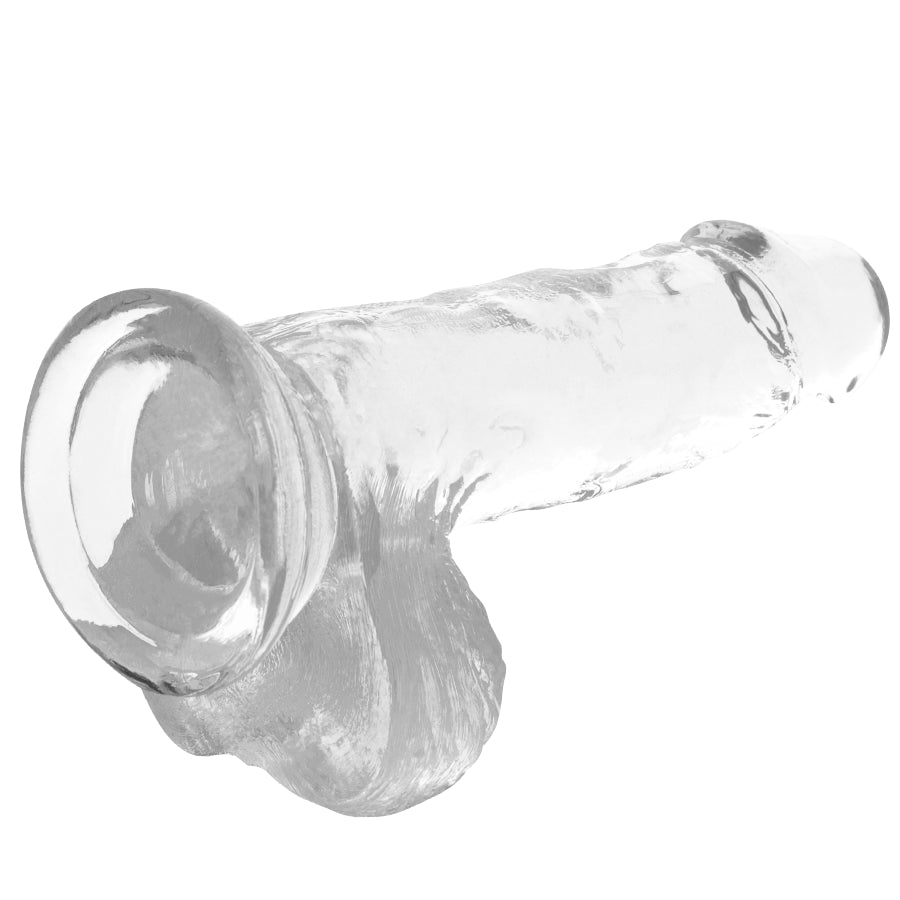 X RAY DILDO TRANSPARENTE COM BOLAS 155 CM X 35 CM