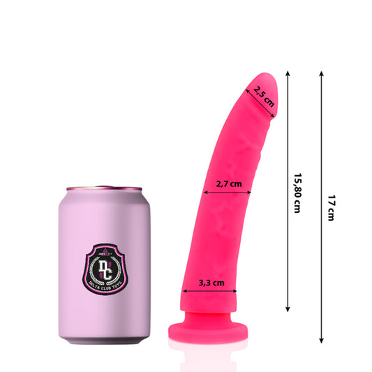 DELTA CLUB TOYS DILDO MeDICO ROSA SILICONE 17 X 3 CM