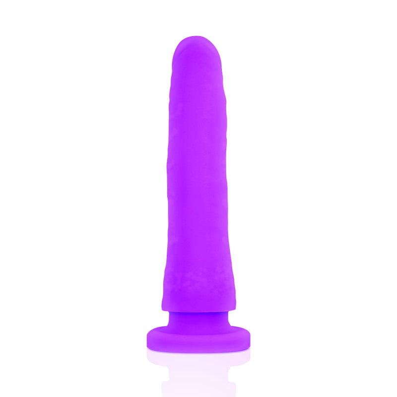 DELTA CLUB TOYS LILAC DILDO MEDICAL SILICONE 17 X 3 CM