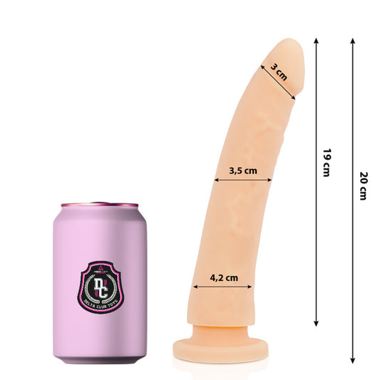 DELTA CLUB TOYS DILDO MeDICO NATURAL SILICONE 20 X 4 CM