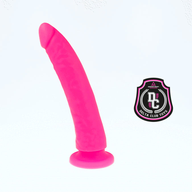 DELTA CLUB TOYS DILDO MeDICO ROSA SILICONE 20 X 4 CM