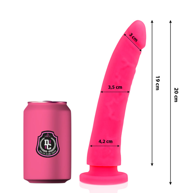 DELTA CLUB TOYS DILDO MeDICO ROSA SILICONE 20 X 4 CM