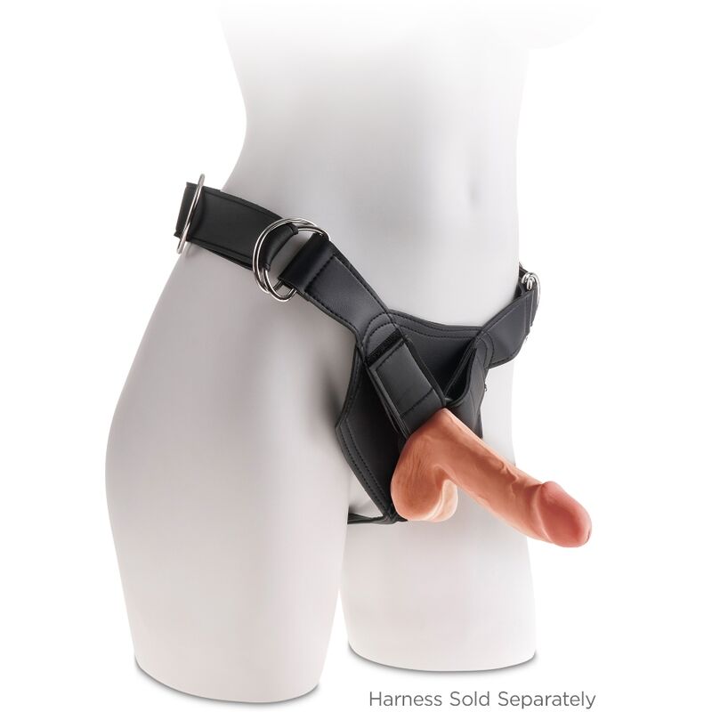 KING COCK PLUS 3D DILDO COM BOLAS 17 CM