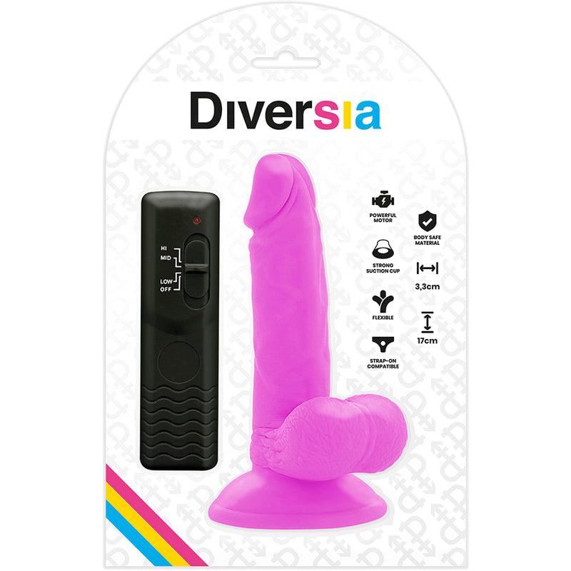 DIVERSIA FLEXiVEL VIBRAToRIO 17 CM ROXO