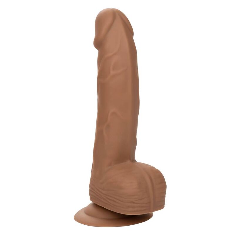 CALIFORNIA EXOTICS PREGOS DE SILICONE 1524 CM CASTANHO