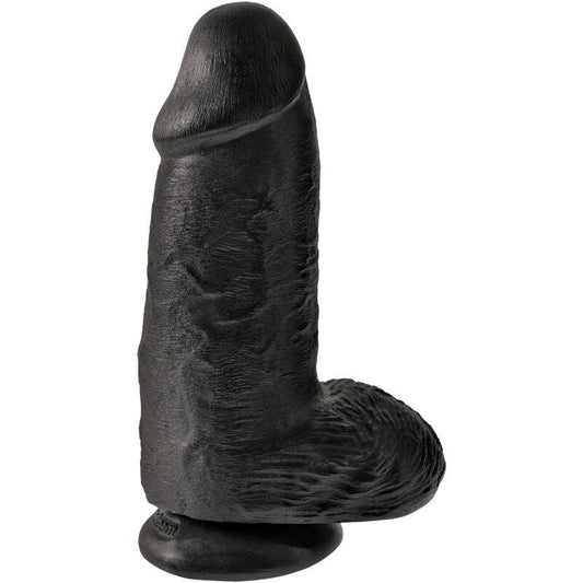 KING COCK PeNIS GORDINHO REALISTA 23 CM PRETO