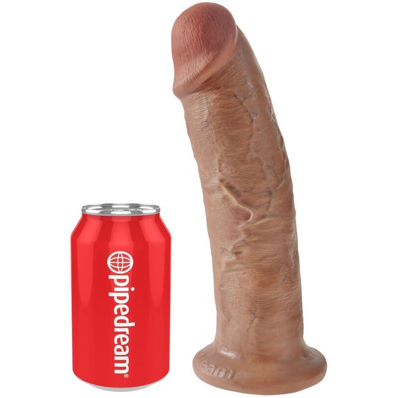 KING COCK PeNIS REALiSTICO 24 CM CARAMELO