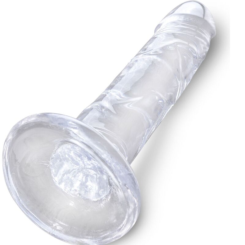 KING COCK CLEAR PeNIS REALiSTICO 155 CM TRANSPARENTE